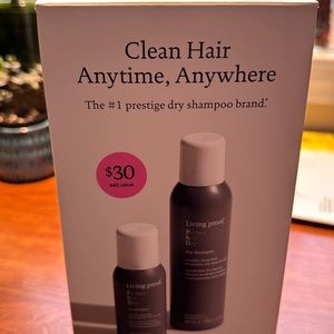 Living Proof clean hair anytime set - new in box